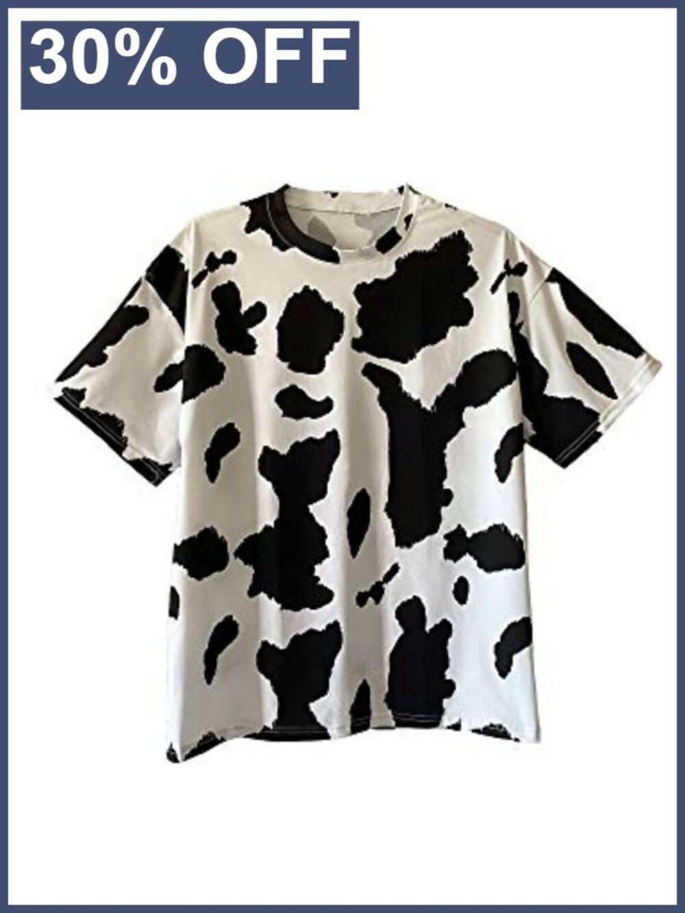 Women's Oversized Colorblock T-Shirt Round Neck Short Sleeve Casual Summer Top